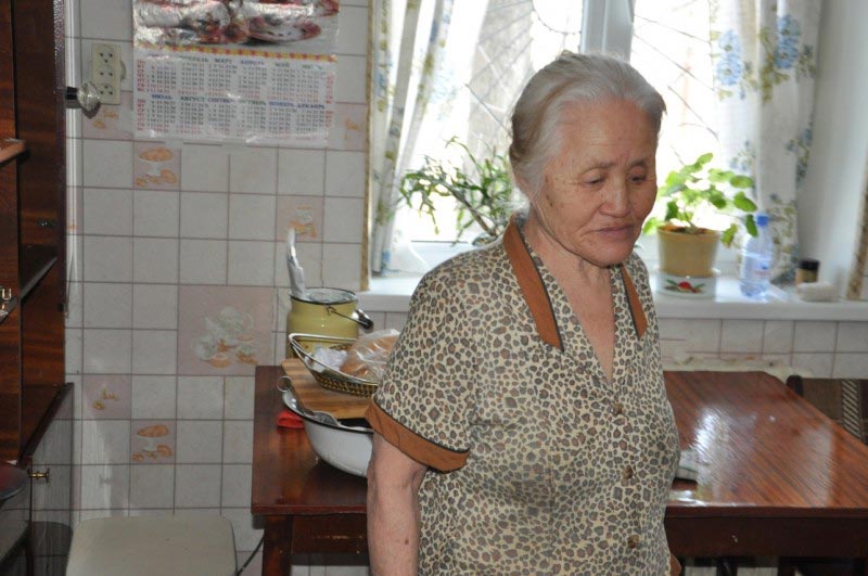 Тамара Константиновна Юн последние часы в квартире, в которой проживала с 1956 года 