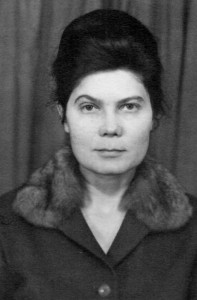 Ольга Ивановна Гришина. 1979 г.