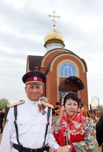 Н.А. Азовсков с супругой