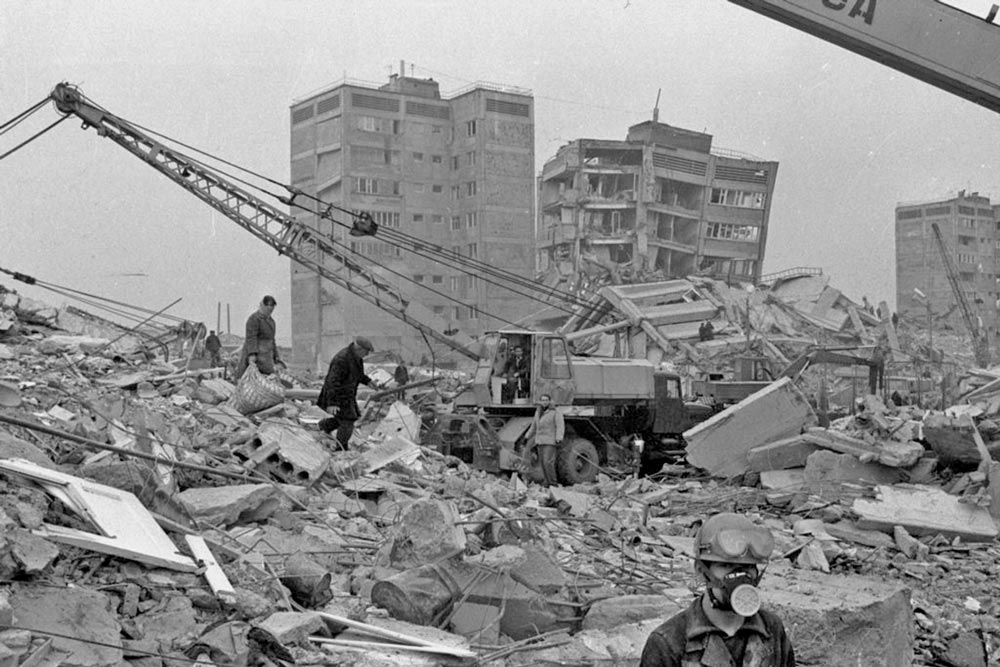 Землетрясение в Спитаке. 1988 г.