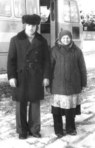 Внук Билоцкого с бабушкой