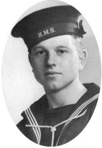 Дж. Блейк, курсант военно-морского училища, 1943 г.
