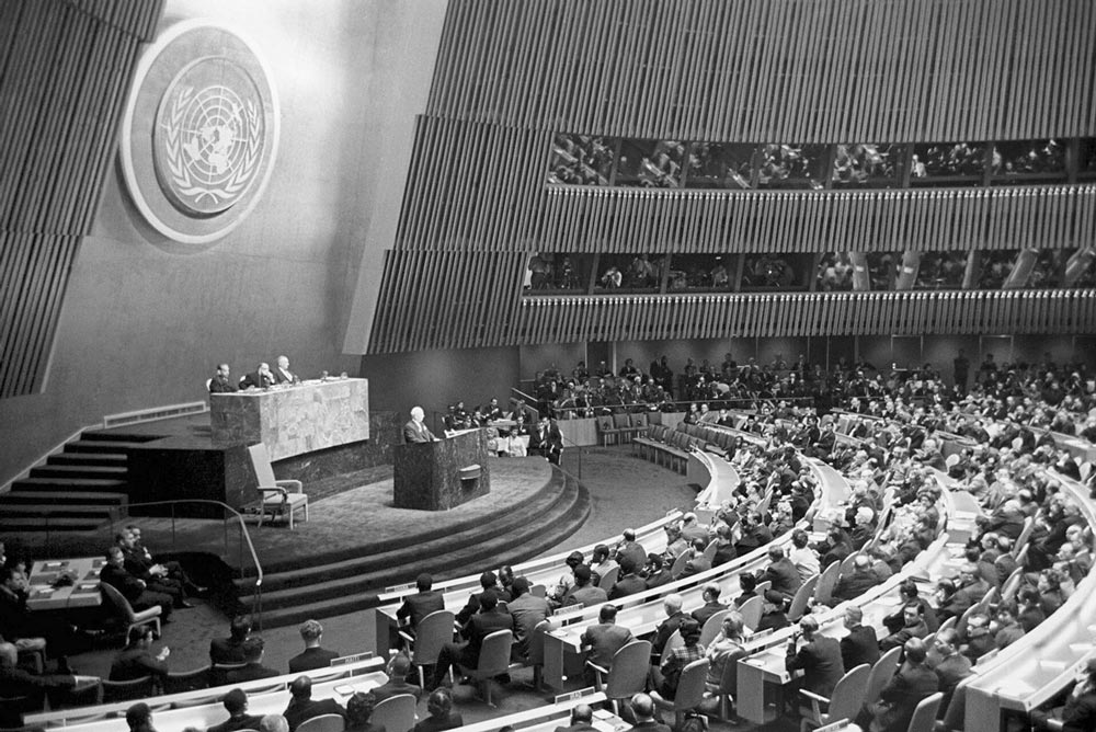 Торжественное заседание Генеральной Ассамблеи ООН в честь Дня ООН