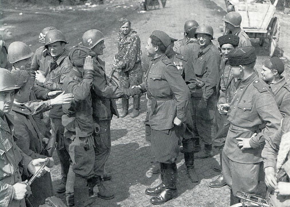 Встреча советских и американских войск на Эльбе